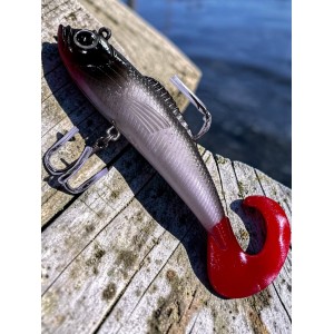 Силиконовая рыбка с крючками №5555 14 см color №002 Т,ех