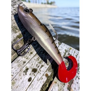 Силиконовая рыбка с крючками №5555 14 см color №014 Т,ех