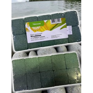 Жмых кукурузный Чеснок