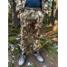 Костюм мужской демисезонный весенне-осенний, флис, камуфляж