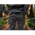 Мужской демисезонный костюм Softshell, мембрана, флис, камуфляж
