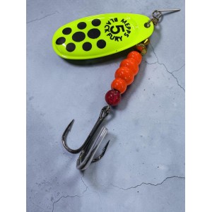 Вращающаяся блесна "вертушка " 7 см model С5 color 38 T