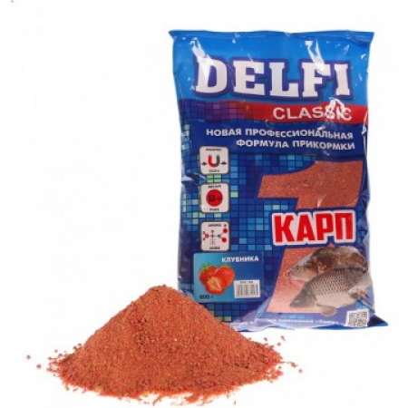 Купить Прикормка DELFI Мастер (новая формула) ваниль, карп карась, красный 800 г